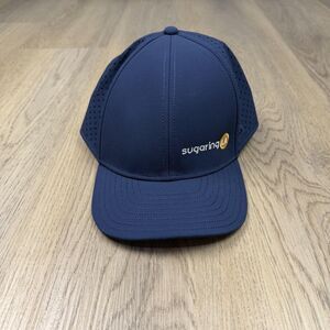 Melin Hat Cap Fitted One Size Blue A-Game Hydro Perforated Mens Sugaring LA